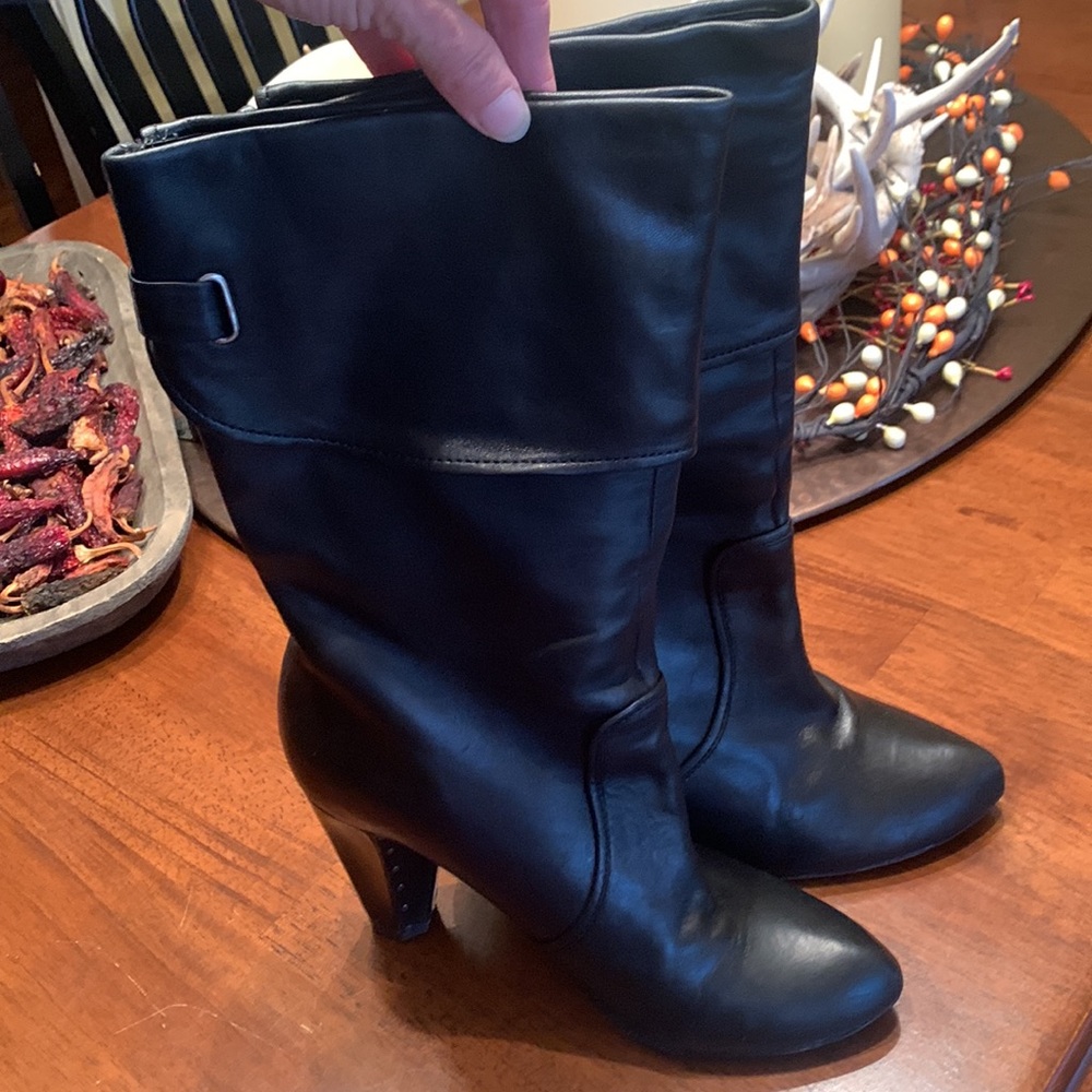 Frye Black Heeled Boots for Women